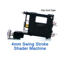 STEALTHLITE SHADER 4.0 mm Stroke Rotary Tattoo Machine Gun Motor Clip Cord