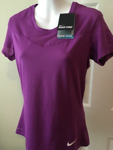 plum nike shirt