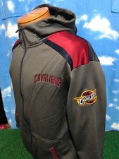 Cleveland Cavaliers jacket Sweatshirt Full zip majestic description 4 size 3 S8