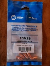 Miller-WeldCraft 13N29 Collet Body 1/8"/3.2mm, 5 PK