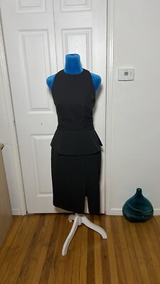 Keepsake The Label Midi Dress Black Small NWT | eBay