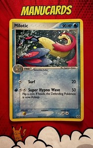 Pokemon Card Milotic 8/106 Regular Holo EX Emerald 2005 ENG NEAR MINT