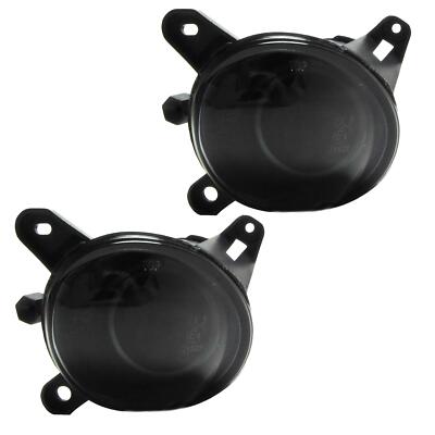 For VW Passat 3BG B5 + variant fog lights black smoke H3 left + right