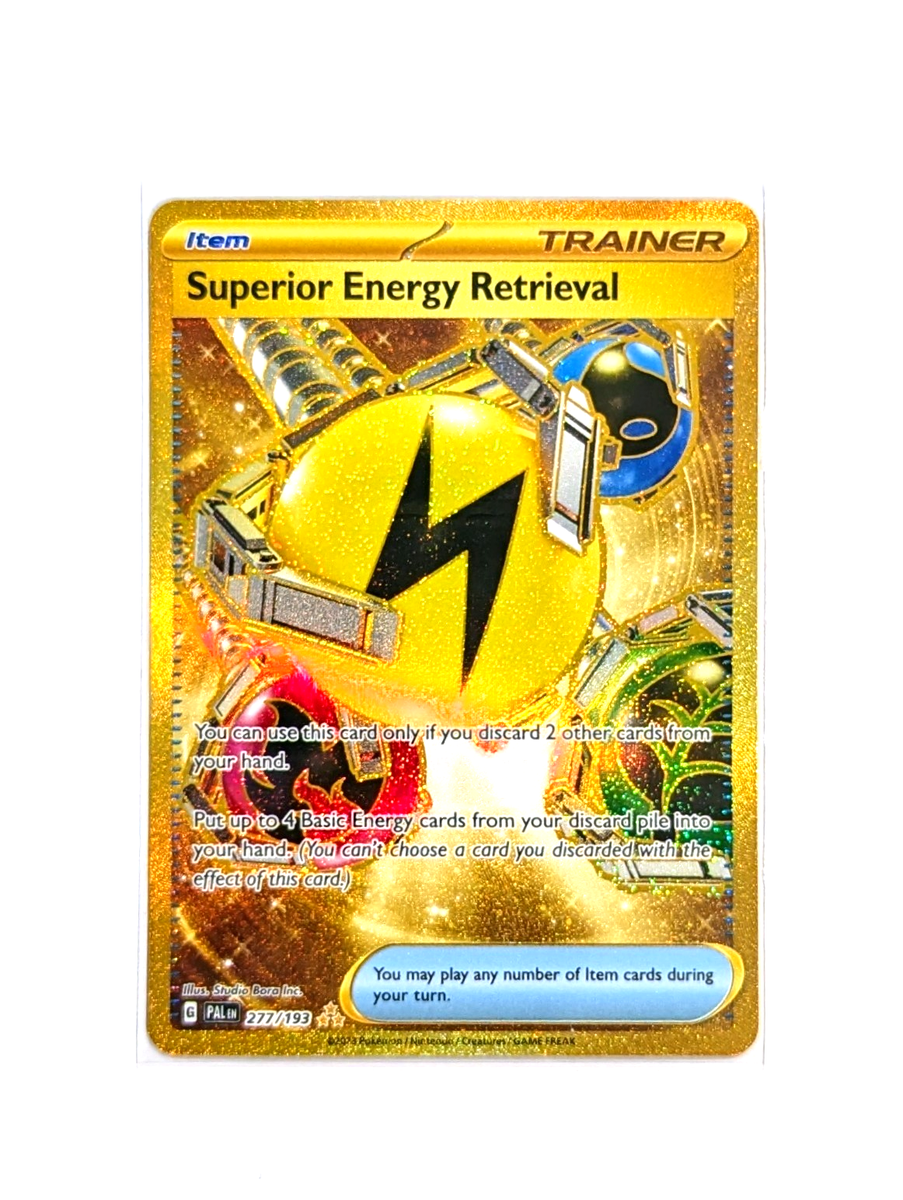 Superior Energy Retrieval 277/193 Hyper Gold Rare Paldea Evolved POKEMON TCG  PAL | eBay