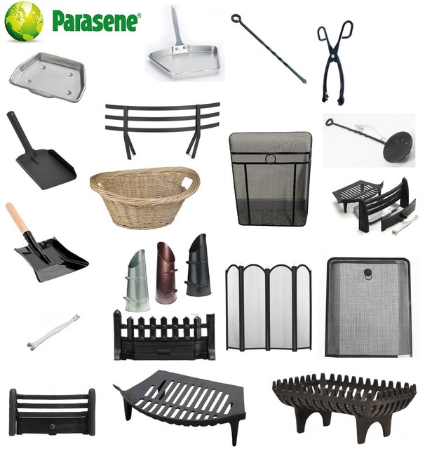 Single Black Poker 19 By Inglenook Fireplace Accessories Tools