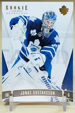 2011-12 Panini Rookie Anthology Hockey #94 Jonas Gustavsson Toronto Maple Leafs