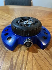 DRAMM Blue 15025 Nine Different Water Pattern Durable Metal Base Sprinkler NEW
