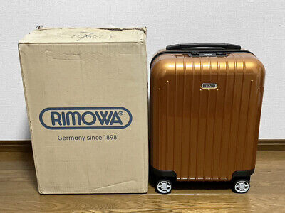 Rimowa SALSA AIR MINI Multi-Wheel 22L Four-Wheel Suitcase Inca Gold Mint |  eBay