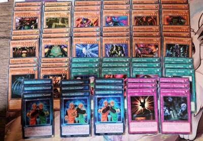 Yugioh Torwächter Deck 69 KARTEN KOMPLETT DECK SPEED DUEL INKL. UNTERSTÜTZUNGSKARTEN