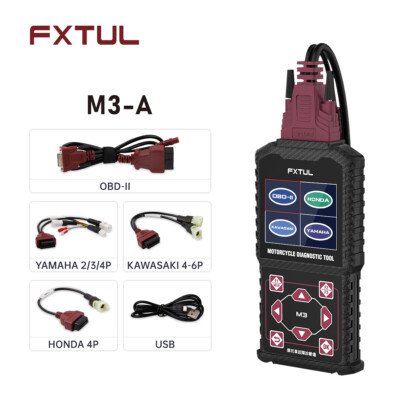 Motorrad Diagnosegerät Tool OBD2 Scanner Codeleser Fit für Honda Kawasaki Yamaha