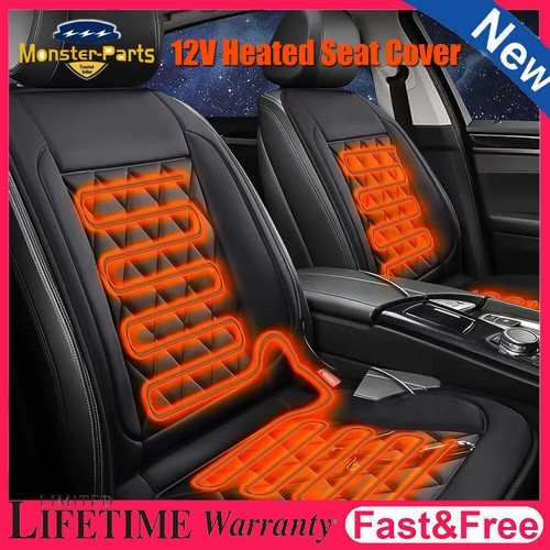 For Hyundai 12V Car Heated Seat Cover Heating Cushion Pad Heater Warm Winter