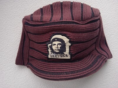 Knit cap Original Chillouts Head Gear with a portrait Che Guevara 100% cotton