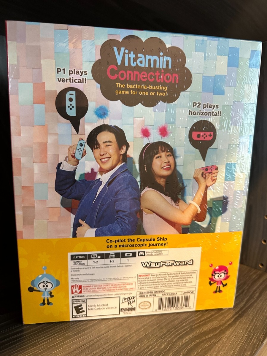 Vitamin Connection Collectors Edition Nintendo Switch New