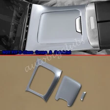 For Mercedes-Benz C-Class C300 2022-2023 Matte Center Console Cup Holder Cover