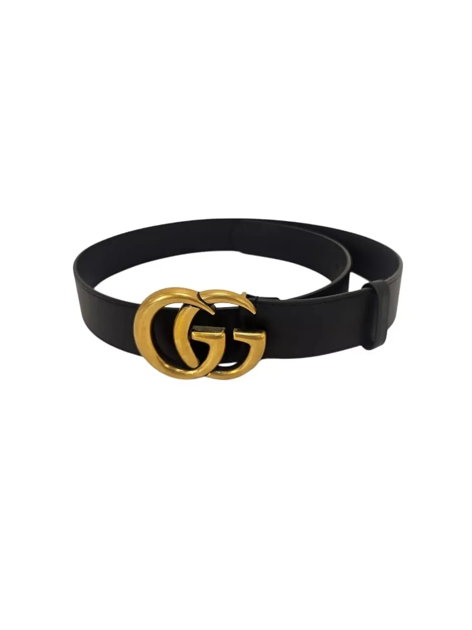 Ceinture Gucci cuir de veau GG Marmont boucle 95/38