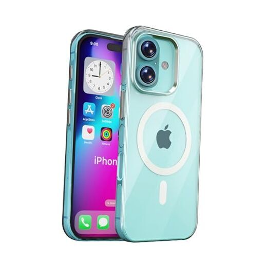 Designed for Case, Compatible with MagSafe Slim Phone Case with iPhone 16 Clear