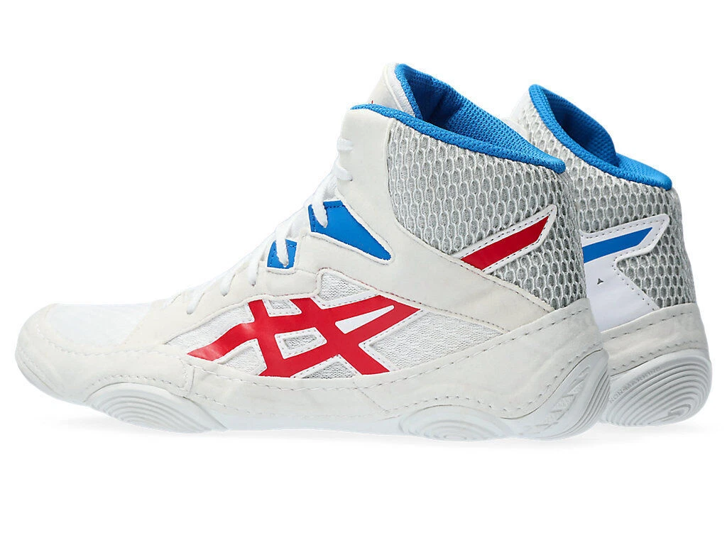 ASICS Youth Snapdown 3 GS Wrestling Shoes White Classic Red