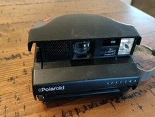 Polaroid Spectra System Instant Film Camera Missing Plastic Trim Base. A2