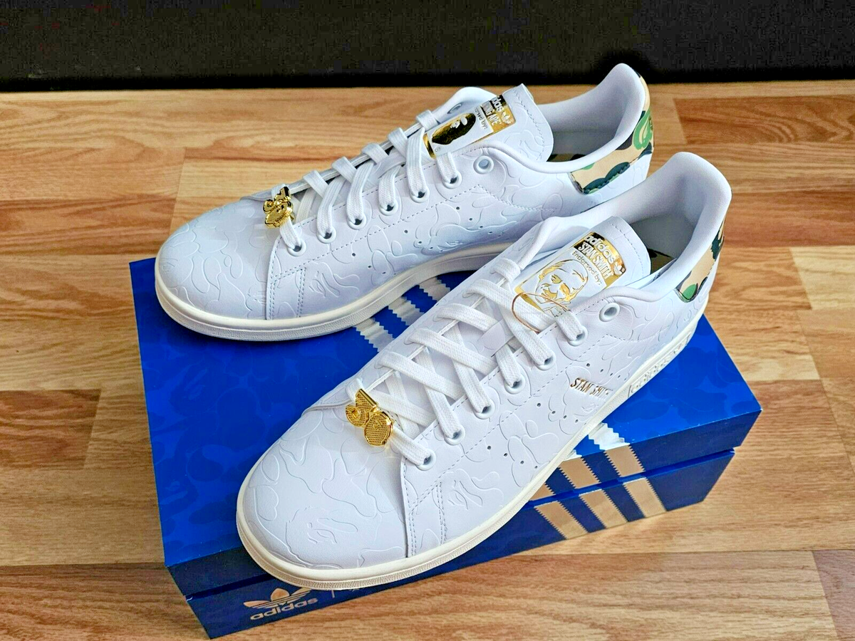 Adidas Stan Smith x BAPE Low 30th Anniversary MENS Size 9.5 IG1115