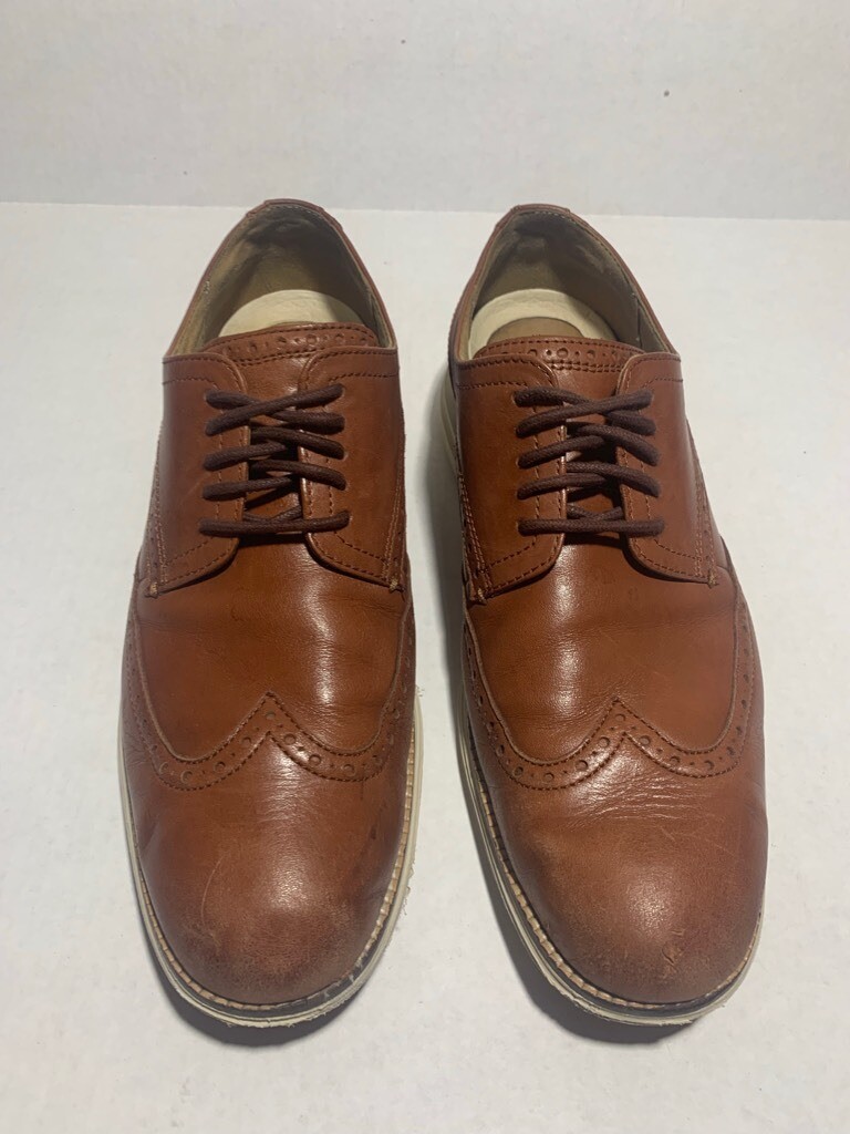 Cole Haan Original Grand Mens Oxfords Shoes Brown Leather  display picture 1