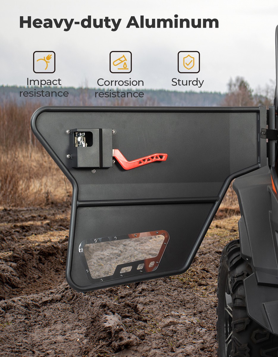 KEMIMOTO UTV Half Door Aluminum for CFMOTO ZForce 800 TRAIL EX
