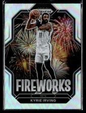 Kyrie Irving - 2022-23 Panini Prizm Fireworks Prizms Silver #2 Brooklyn Nets