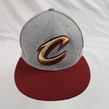 Cleveland Cavaliers NBA New Era 9Fifty Snapback Hat Wool VG Gray Basketball Cap