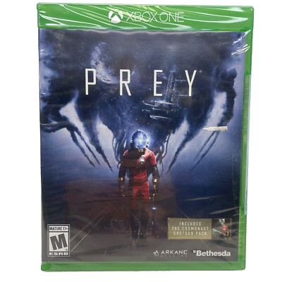Prey - Microsoft Xbox One - Factory Sealed with Minor Rips in Y-Fold Plastic