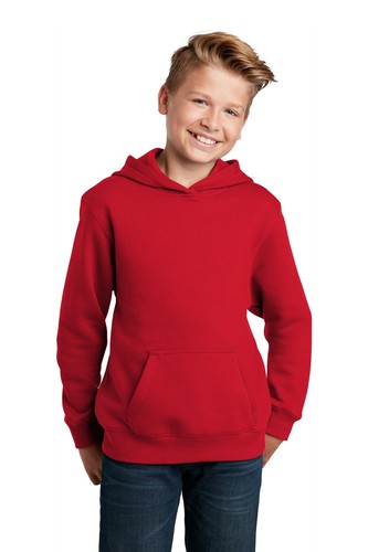 Sport-Tek YST254 Youth Updated Fit Long Sleeve Pullover Hoodie Sweatshirt - Picture 37 of 58