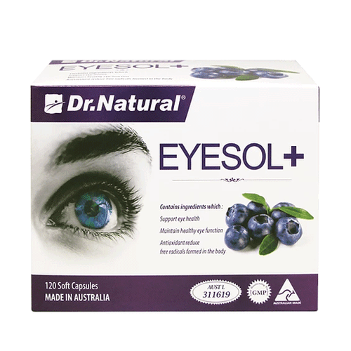 Dr Natural Eyesol+ Lutein Billberry Eye Health 30' 90'120's Natural Ingredient - Picture 7 of 7