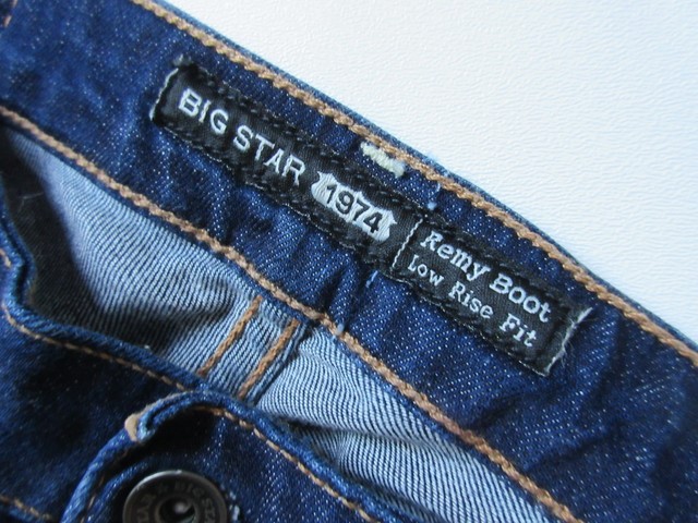 big star remy low rise bootcut jeans