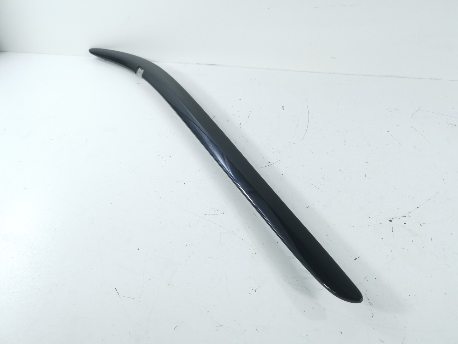 08-17 Maserati Granturismo Front Right Door Panel Trim Cover Gloss Black Oem