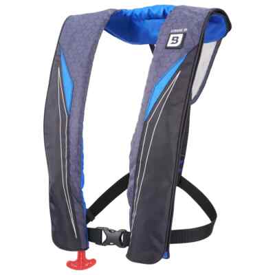 Inflatable Life Jacket Bluestorm Cirrus 26  - Blue - USCG Approved