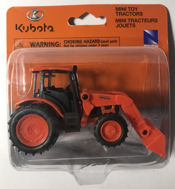 NewRay Kubota Mini Toy Tractor Orange M5111 Pullback 1 64 Ages 3 for