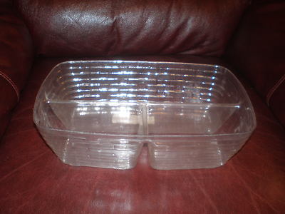 Longaberger 1996 Christmas Holiday Cheer Basket Divided Protector