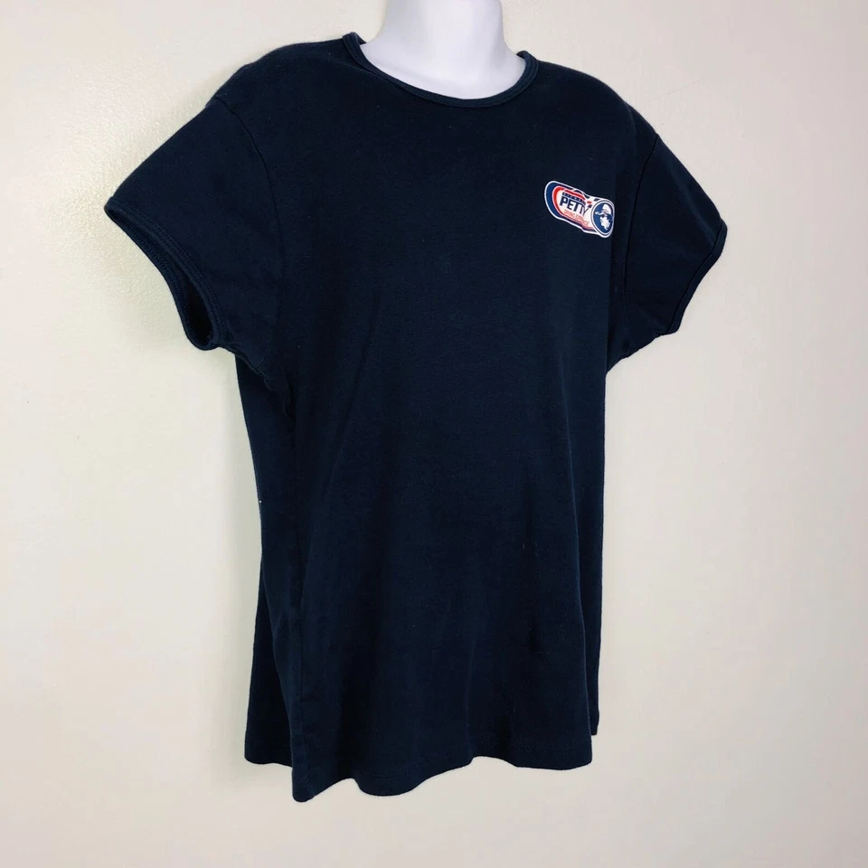 Camiseta Babydoll Vintage Y2K Richard Petty Azul Richard Petty Nascar Racing EE. UU. Foto 4 de 4