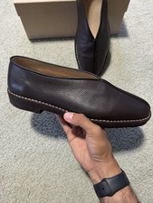 Lemaire Piped Loafer Slipper Brown EU 44 Size 11 Great Condition (W/ Box + Bag)