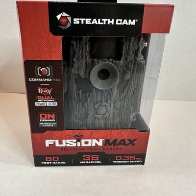 Stealth Cam FUSION MAX 36MP 80ft Range Cellular Trail Camera STC-FXWTX-W