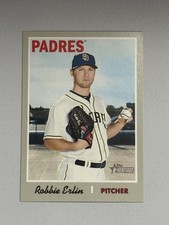 Robbie Erlin 2019 Topps Heritage San Diego Padres #329  O100