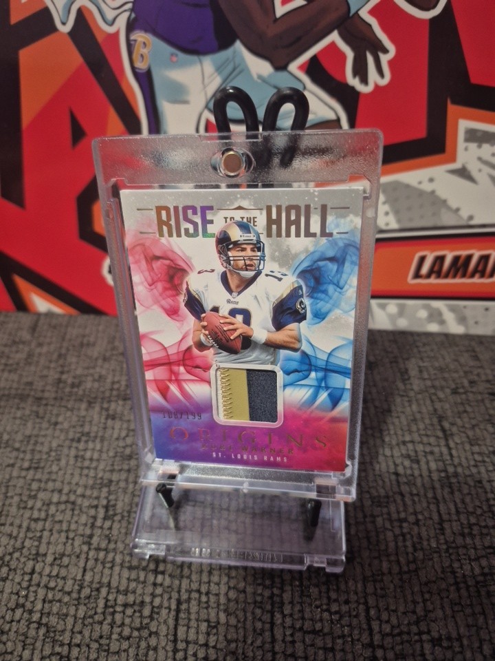 2025 Origins - Kurt Warner Rise To The Hall /199 #RTH-KWA 3 Color Patch