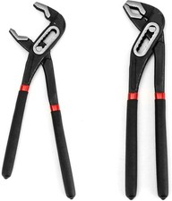 250mm Water Pump Plier 85mm Jaw Adjustable Grip Pliers Non Slip Rubber Handle