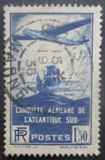 FRANCE-1936-Traversée de l'atlantique Sud N°320 oblitéré