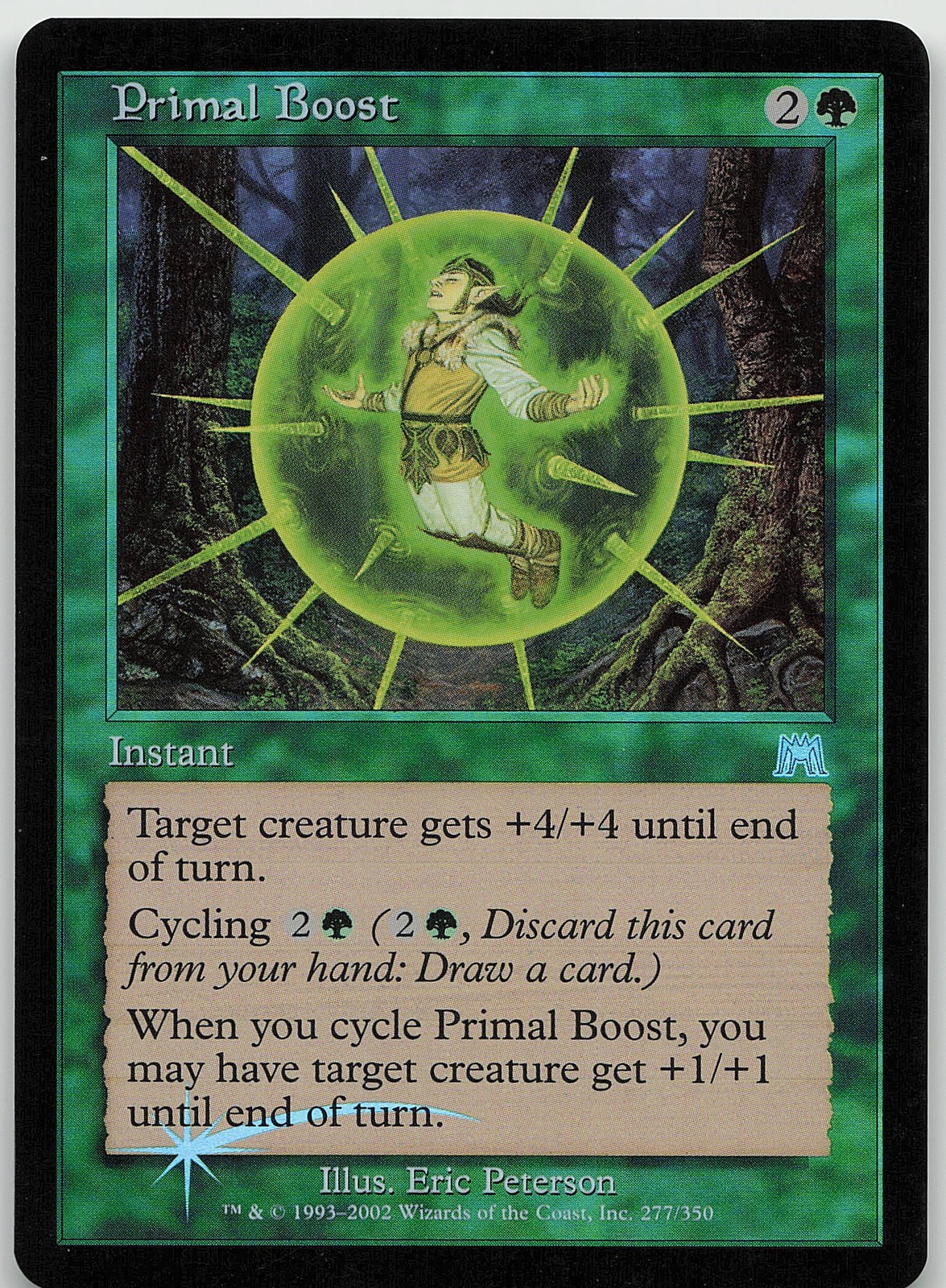 Primal Boost FOIL Onslaught LP MTG