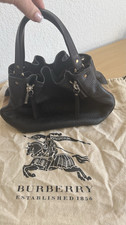 Burberry Damen Henkeltasche Leder Schwarz Gr....