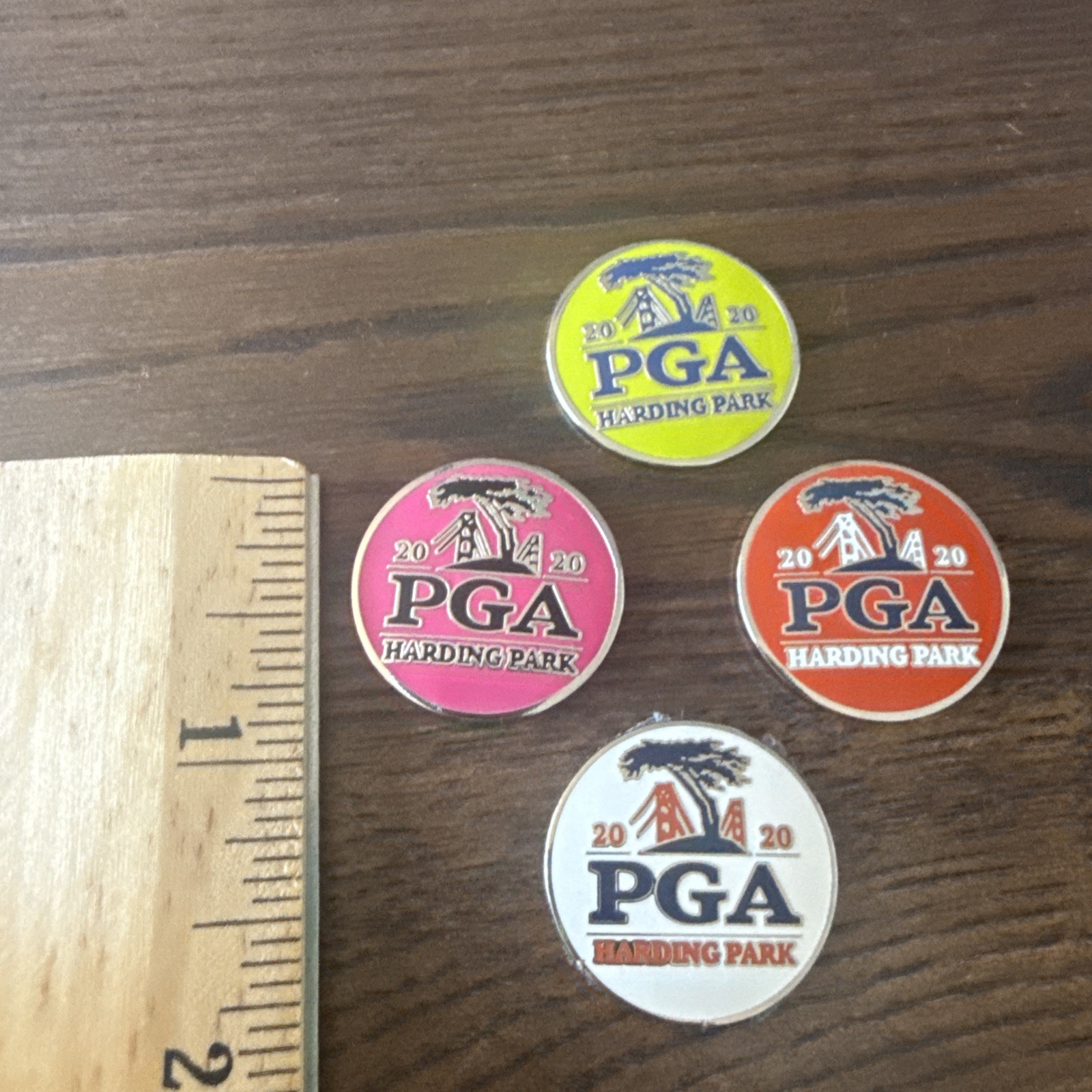 4 PGA Championship Harding Park 2020 Golf Ball Markers