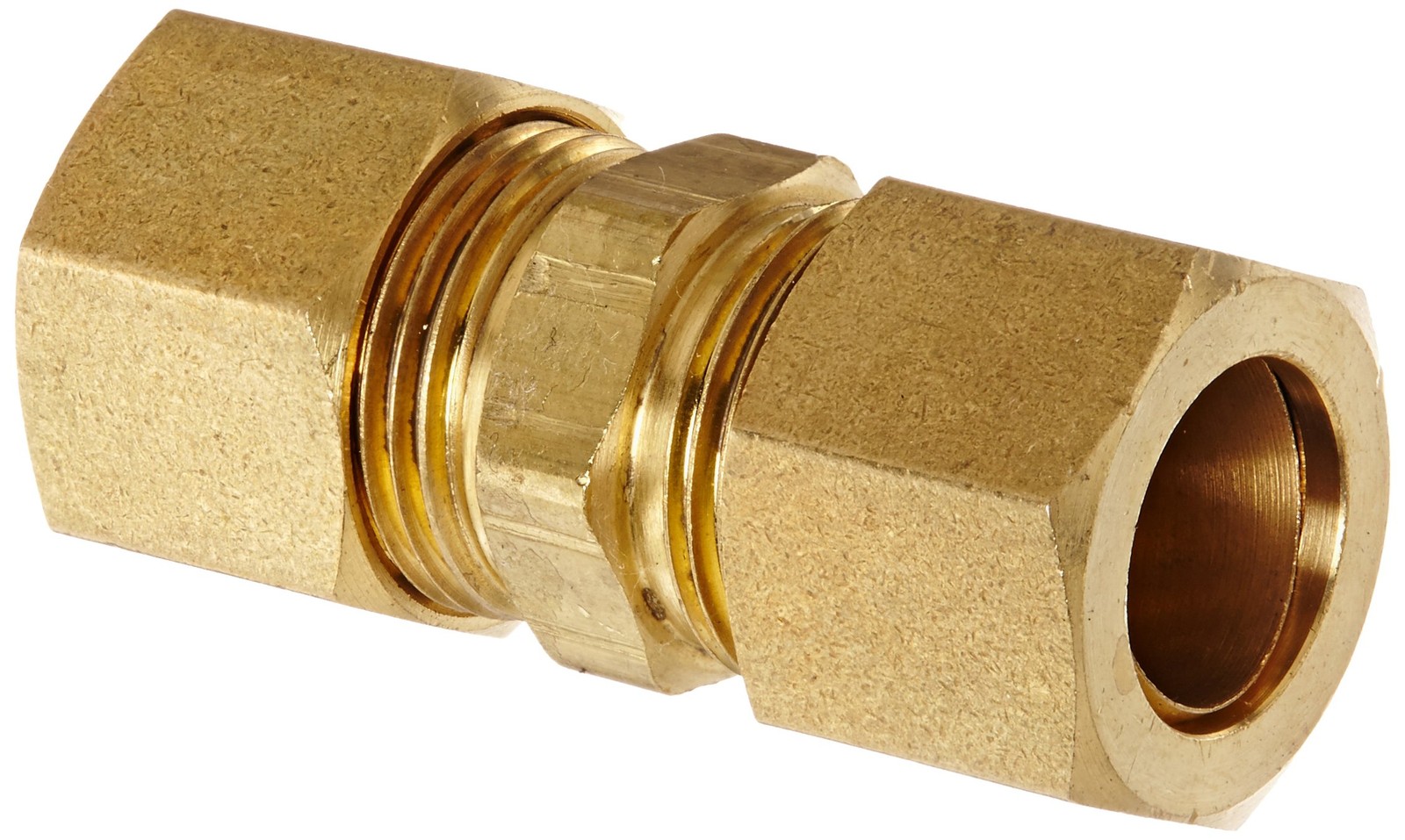 Brass Compression Tube Fitting Union 1/2 x Brass 50062-08 50062 OD