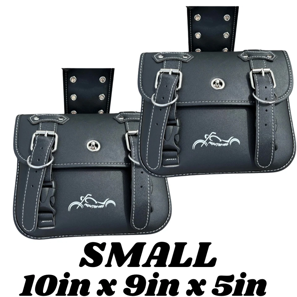 Alforja portavasos bolsas Kawasaki Vulcan VN 900 500 Cruiser Saddle Z Foto 2 de 4