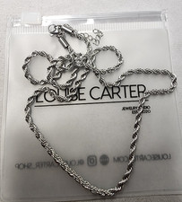 Louise Carter 3mm Coco Rope Necklace 18.7"+2"