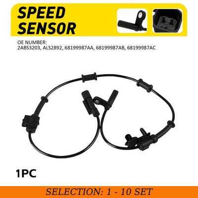 1-10X Front ABS Wheel Speed Sensor For Dodge Challenger 2015-20 2ABS3203 ALS2892