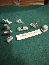 Price Drop 8 Vintage Parker Brothers Metal Monopoly Game Pieces